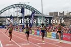 Womens 100 metres, The Great North CityGames. Photos: David T. Hewitson/Sports for All Pics